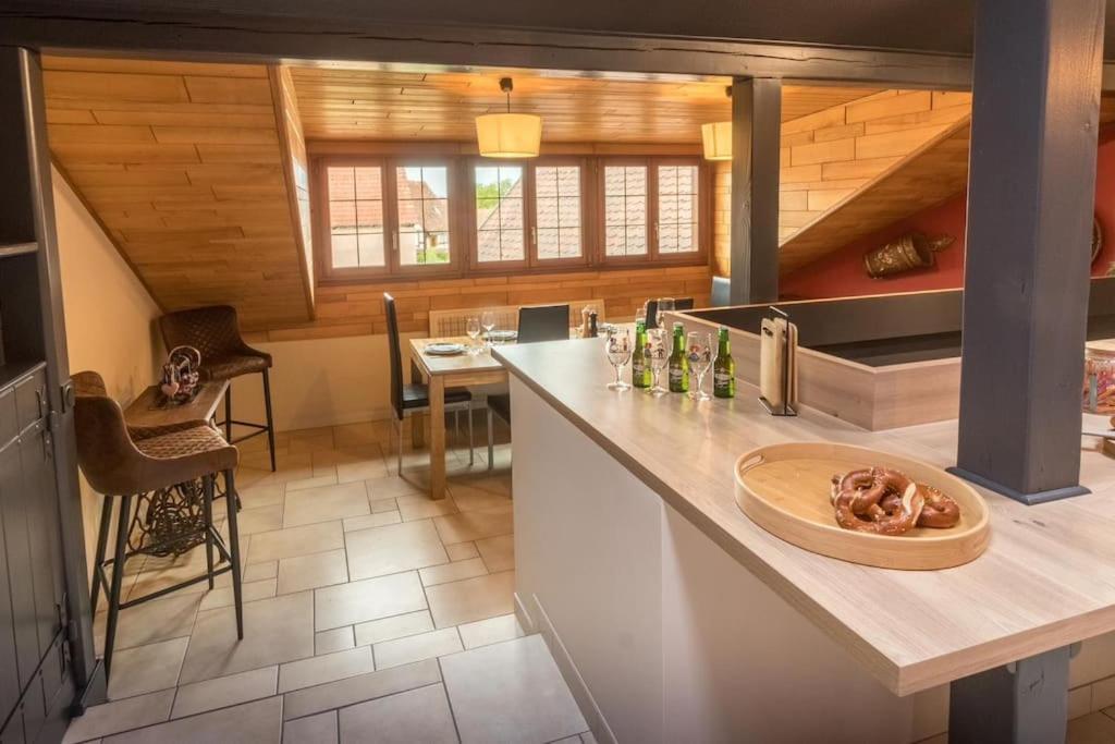 Le Kelsch, Loft Duplex 130M2 Avec Sauna, Proche Vignoble Marlenheim Eksteriør billede